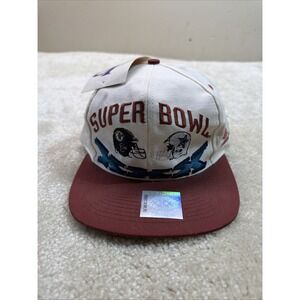 VTG Logo Athletic Superbowl XXX Steelers vs Cowboys Snapback Hat Deadstock NWT